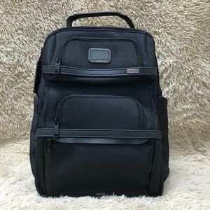 TUMI Alpha Brief Backpack in black
